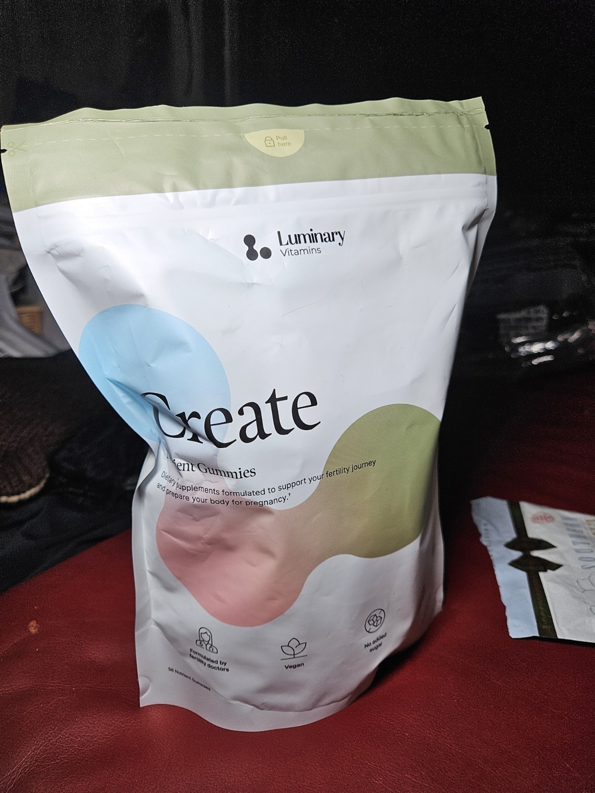 Brand New! Luminary Create Vitamin Gummies – Egg Health Fertility 28 Servings