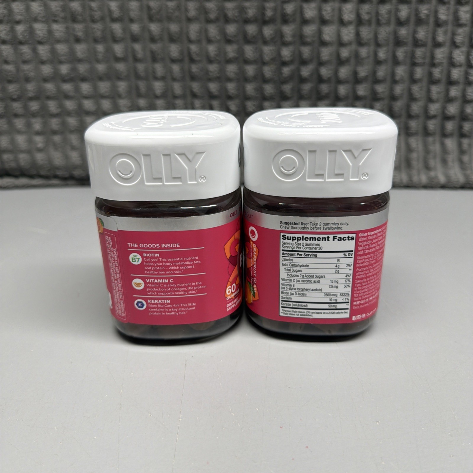 Olly Undeniable Beauty Gummies 120 Count Hair Skin Nails Support 06/05/2026