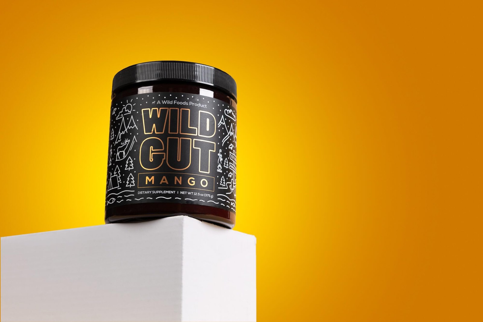 Wild Gut Daily Electrolyte Drink Powder for Digestive Support: Psyllium Husk
