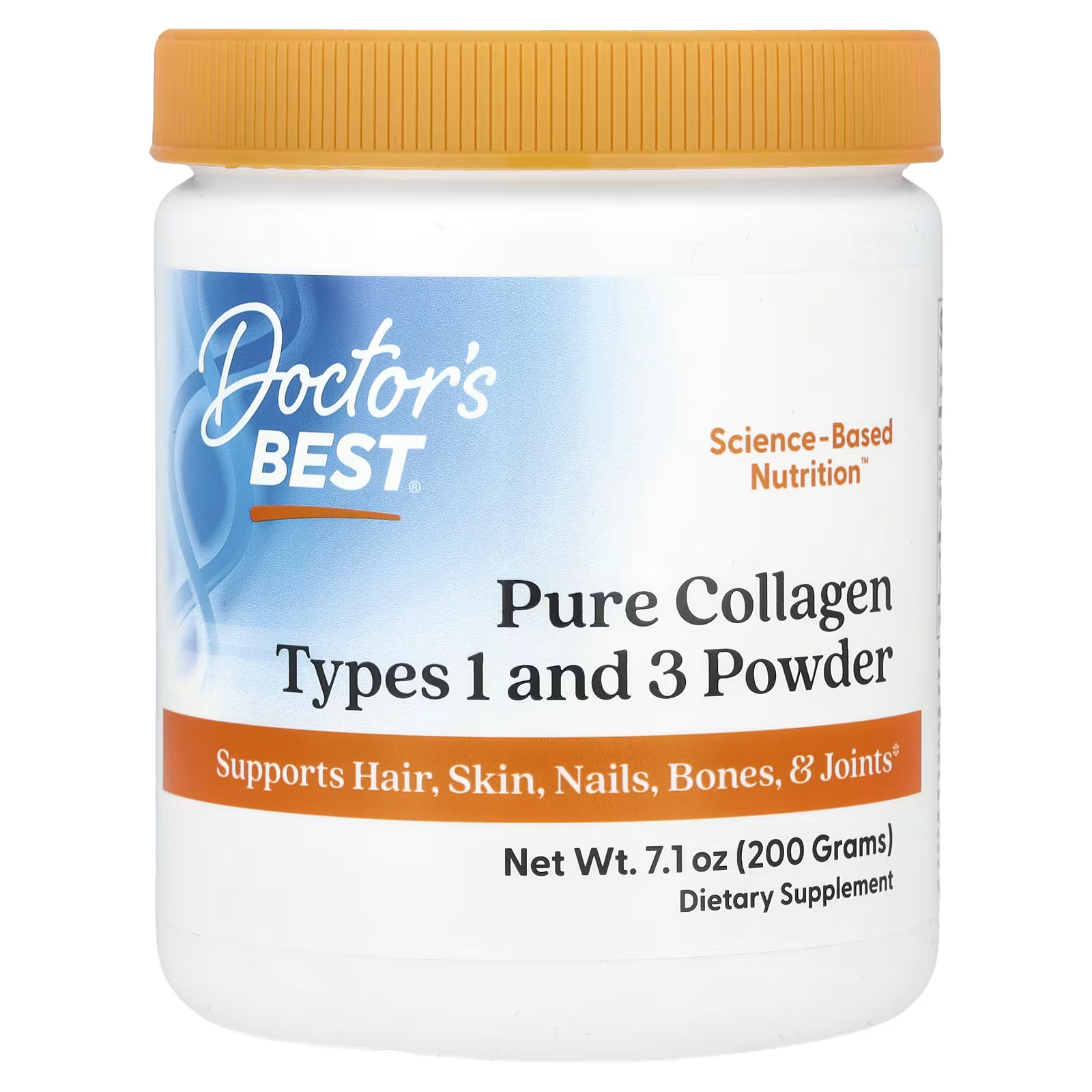 2 X Doctor’s Best, Pure Collagen Types 1 and 3 Powder, 7.1 oz (200 g)
