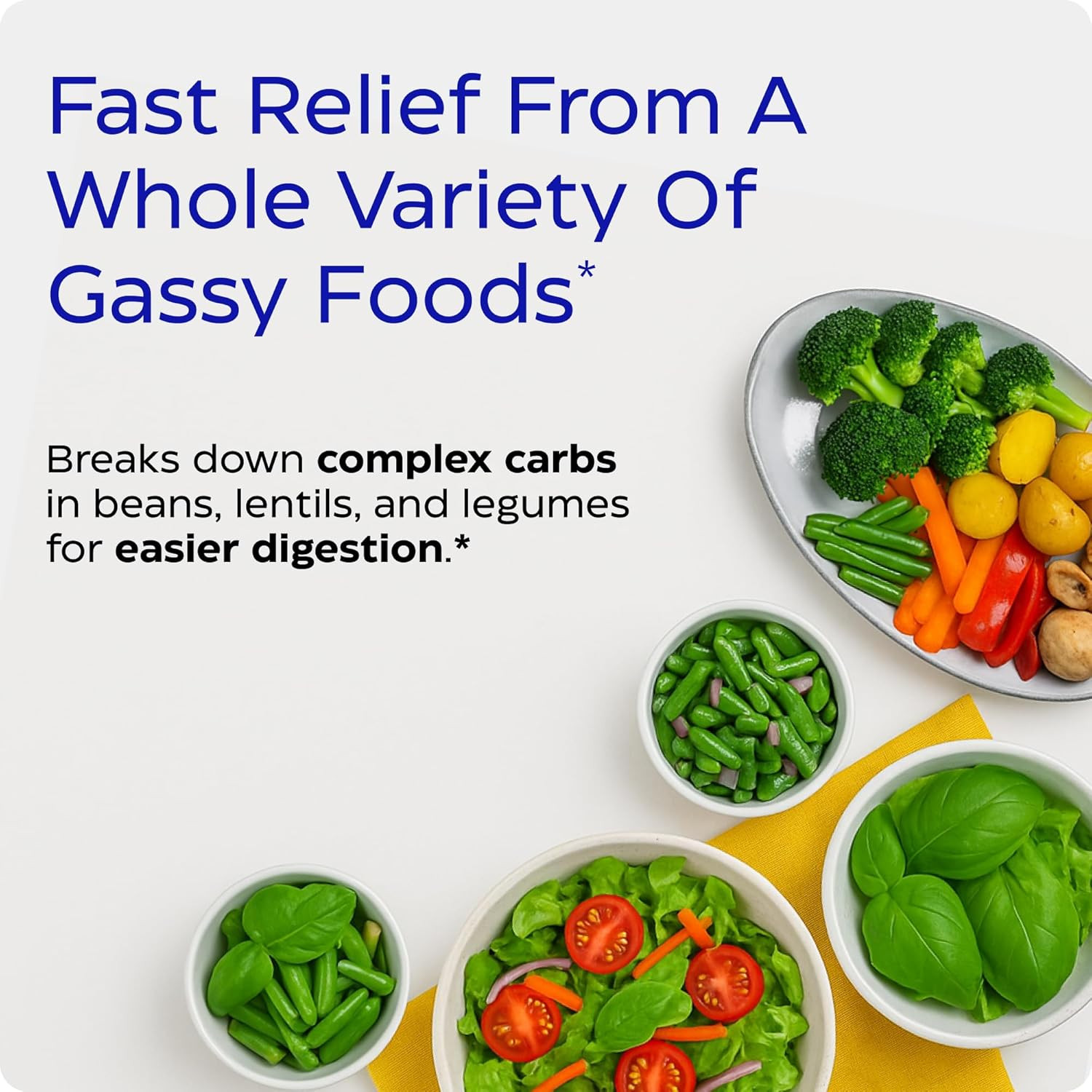 , Beanassist, Alpha Galactosidase Enzyme for Digestive Support, Reduces Occasion