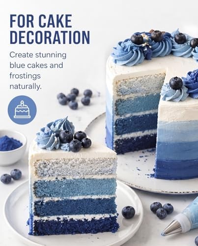 USDA Organic Blue Spirulina Powder 1oz Natural Food Coloring Vegan Gluten Free