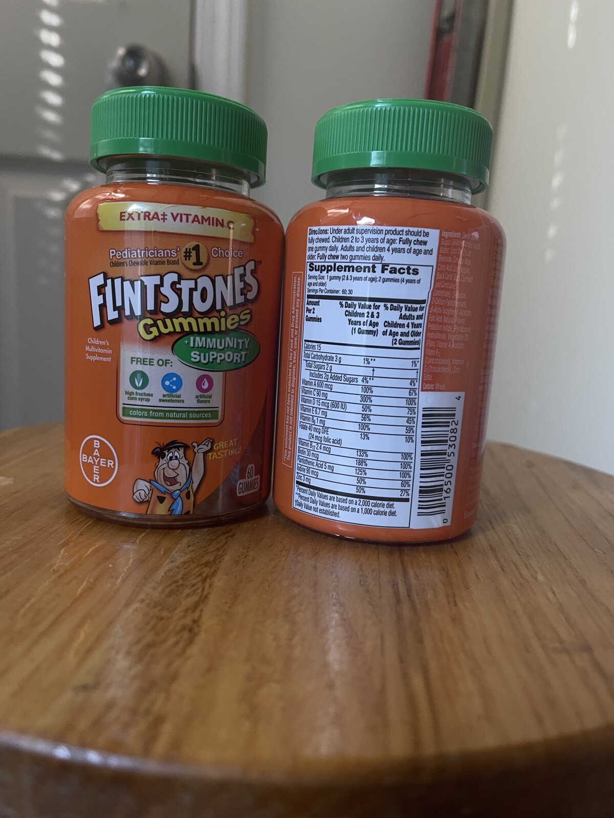 2X Flintstones Children’s Multivitamin + Immune Support (01/2024) 60 Gummies