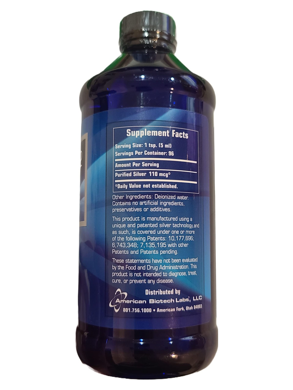 American Biotech Labs ASAP 22 Plus Silver Solution Immune System Support, 2…