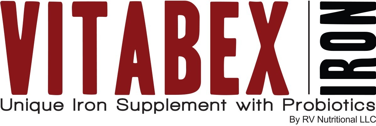 Vitabex Iron | Iron Supplement | Probiotics | 60 Veggie Capsules | FREE SHIPPING