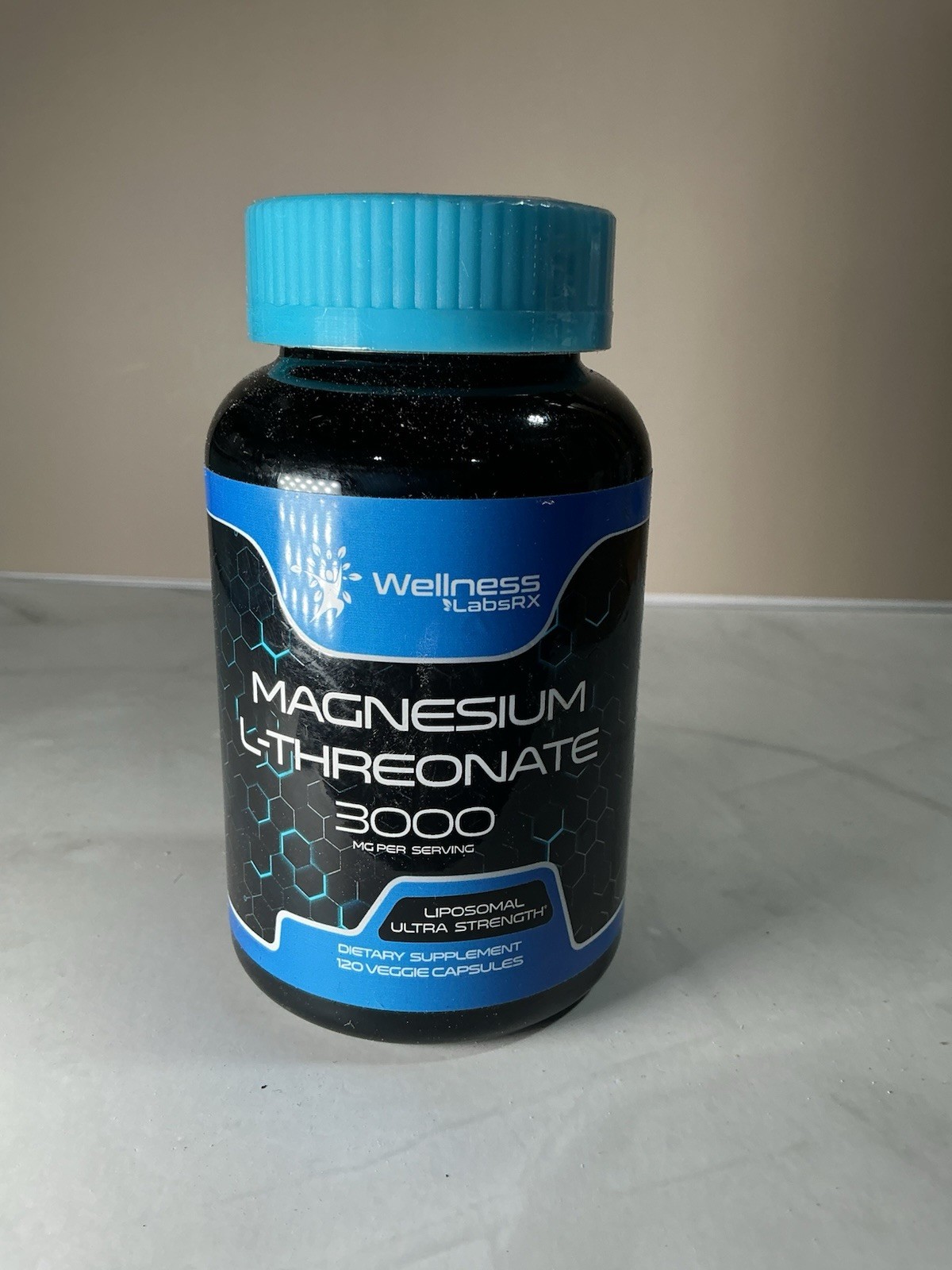 Wellness LabsRX Magnesium Supplement, Magnesium L-Threonate 10/2026