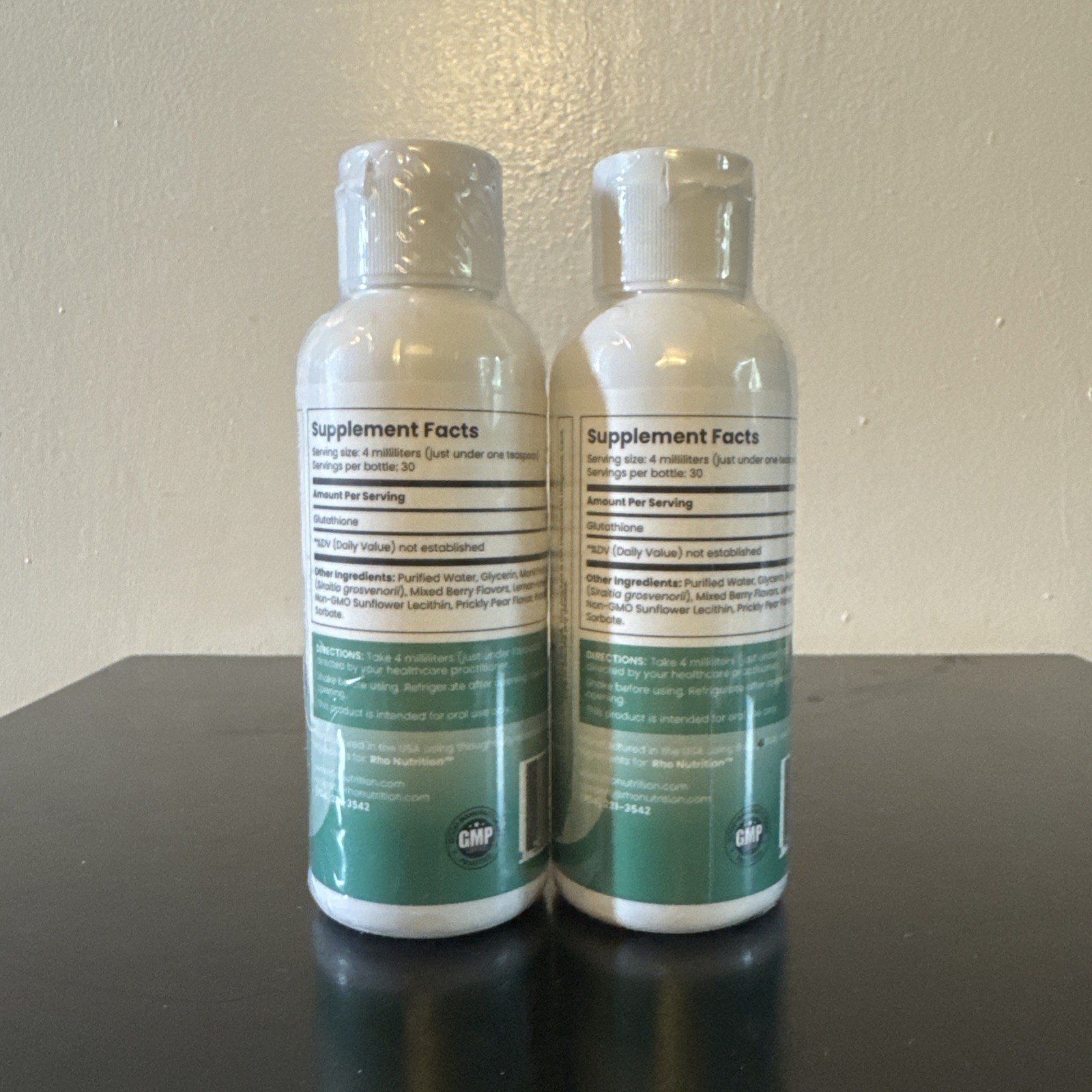Rho Nutrition Liposomal Glutathione 8FL OZ… (2 Bottles of 4FL OZ each)