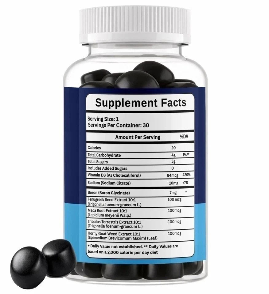 PRMR Gummys Male Health Support Vitamin Vital Health 30 Gummies