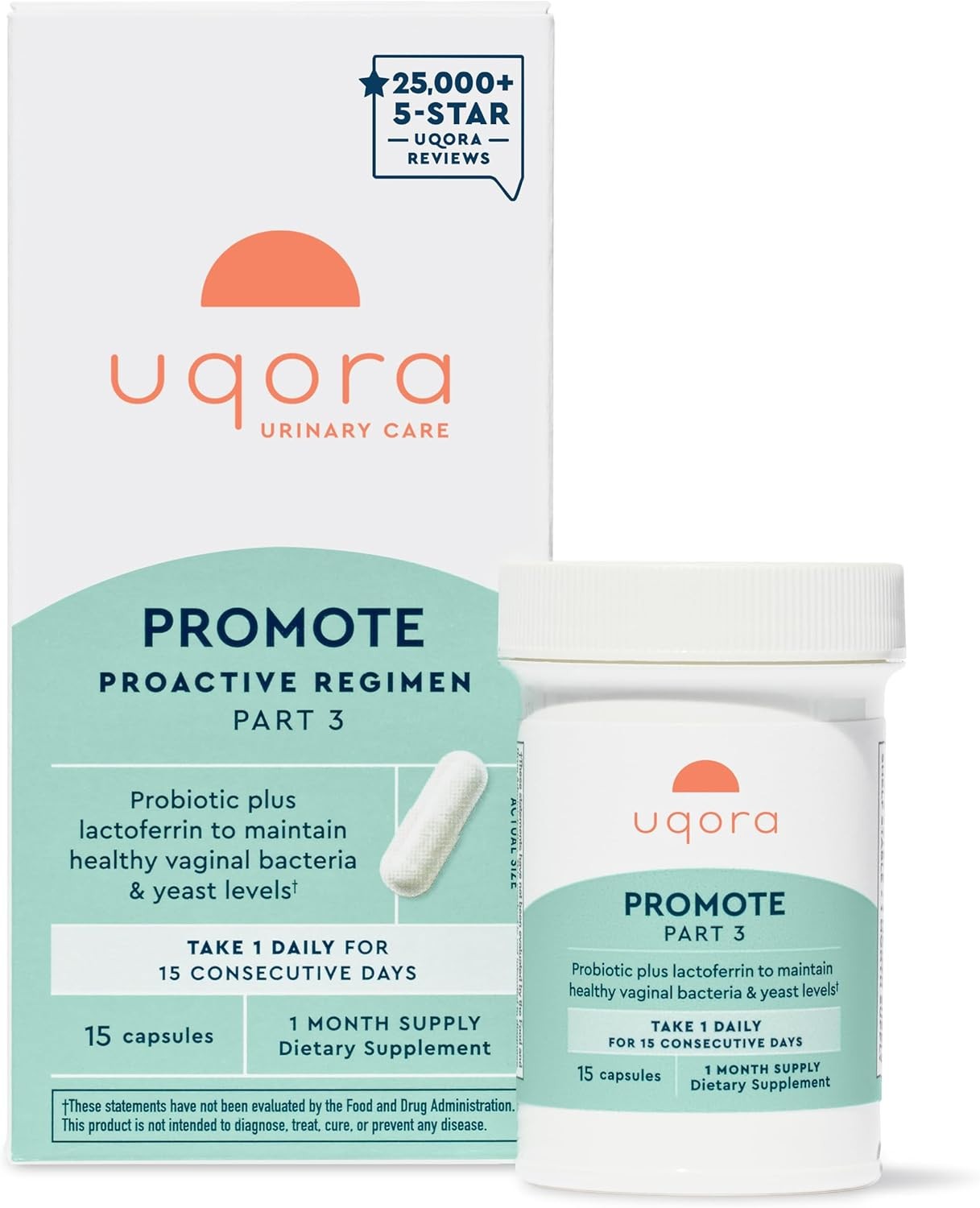UQORA Promote Proactive Regimen Part 3 Probiotic EXP: 05/2026 MUJER
