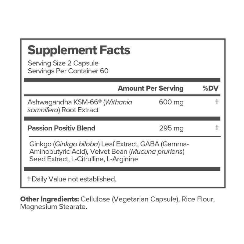 Vaginal Moisture Supplement for Women Ginkgo GABA L-Arginine Mood Support
