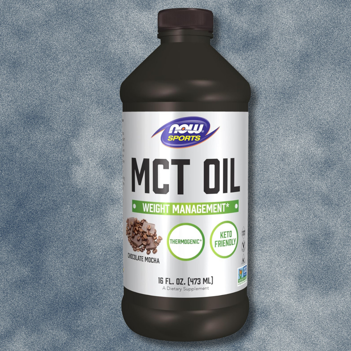 MCT Oil Chocolate Mocha 16 fl oz, Clearance for Best By 10/2025