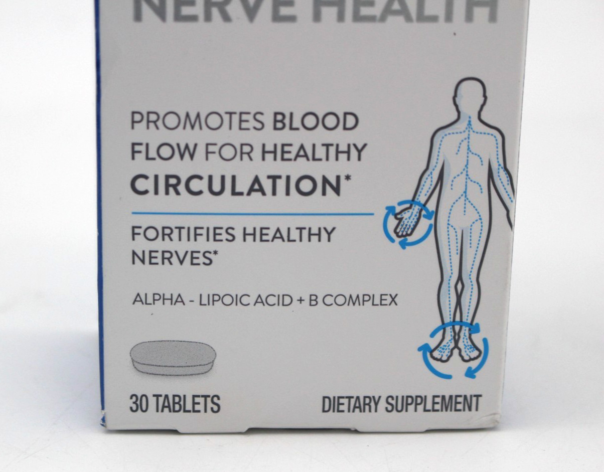 Nervive Nerve Health Blood Circulation Health 30 Tablets – EXP 11/2026