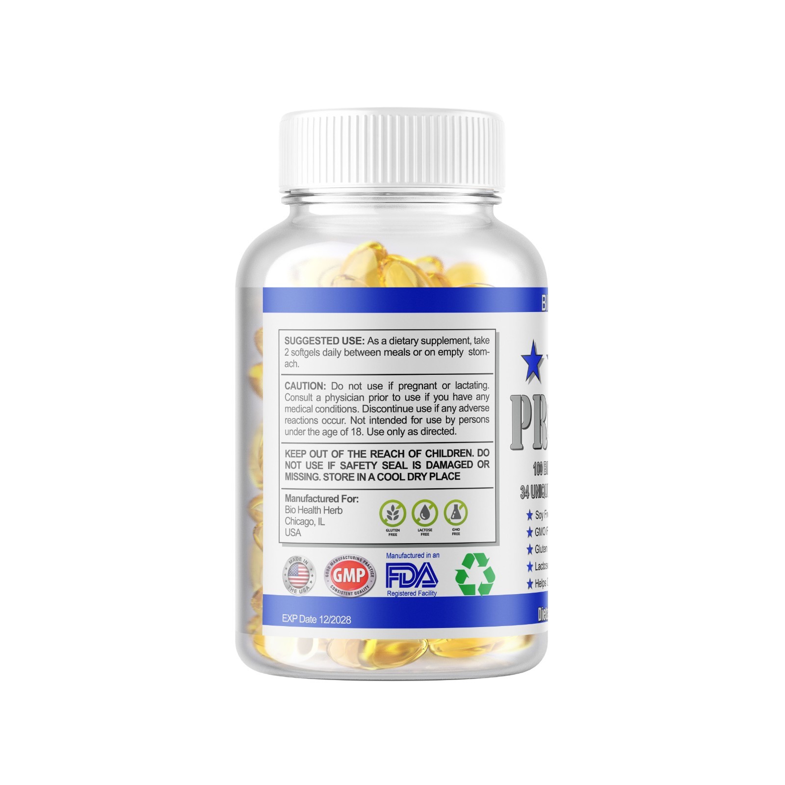3 ULTRA PROBIOTIC 100 Billion CFUs NOW ULTIMATE FLORA PRIMAL NATURE’S KEY ALIGN