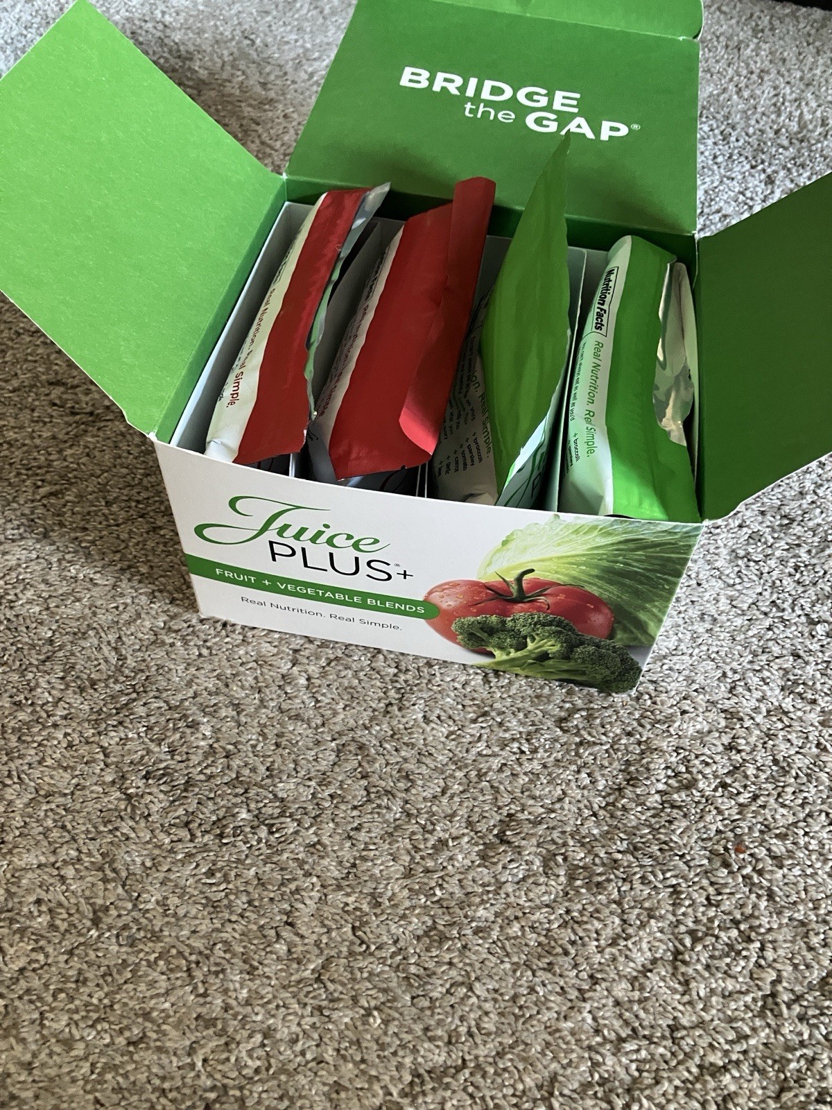 Juice Plus+ Chewables 2 Packs Vegetable Blend and Fruit Blend Exp. 10/2025