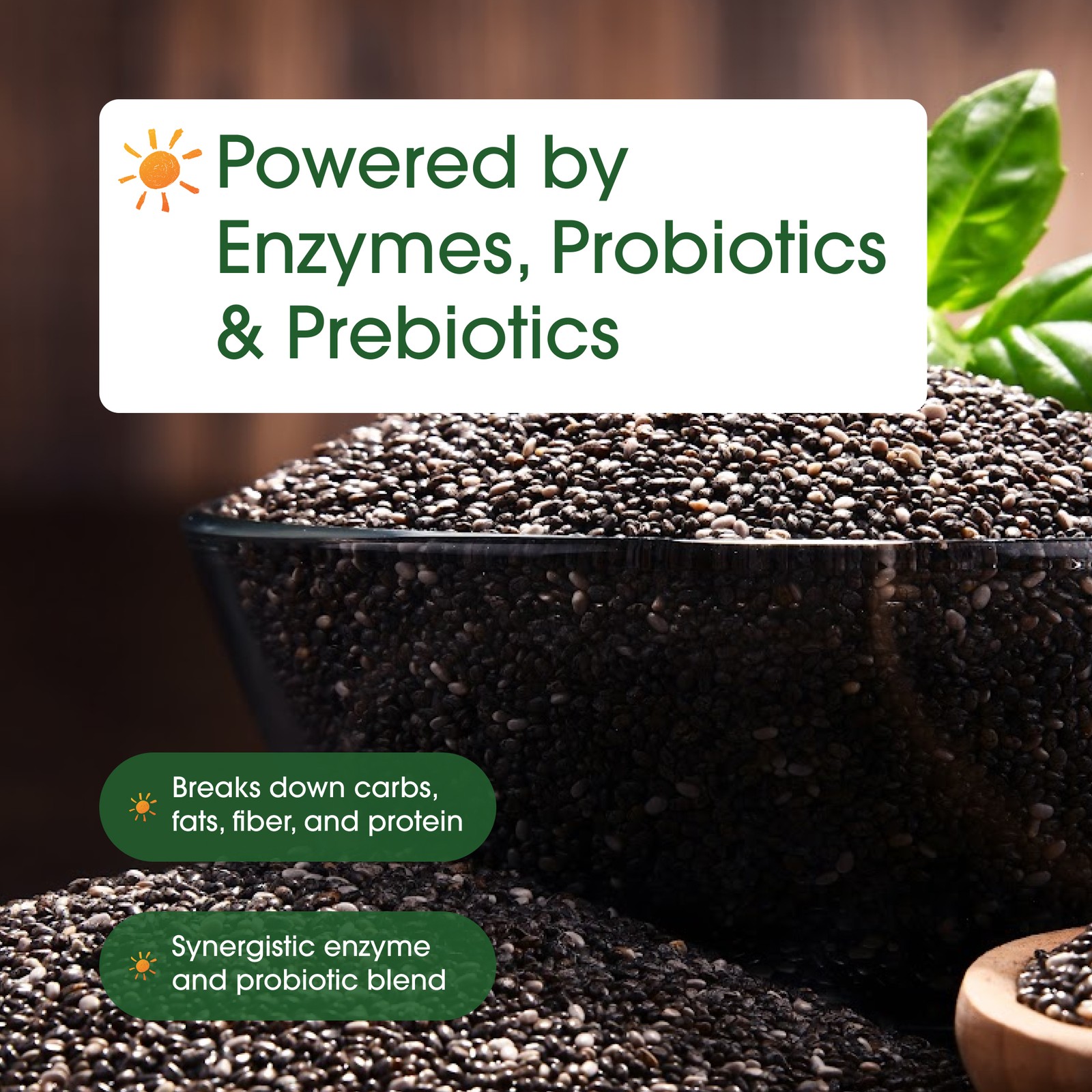 NatureBell Digestive Enzymes 240 Capsules Probiotic Blend – 120 Servings
