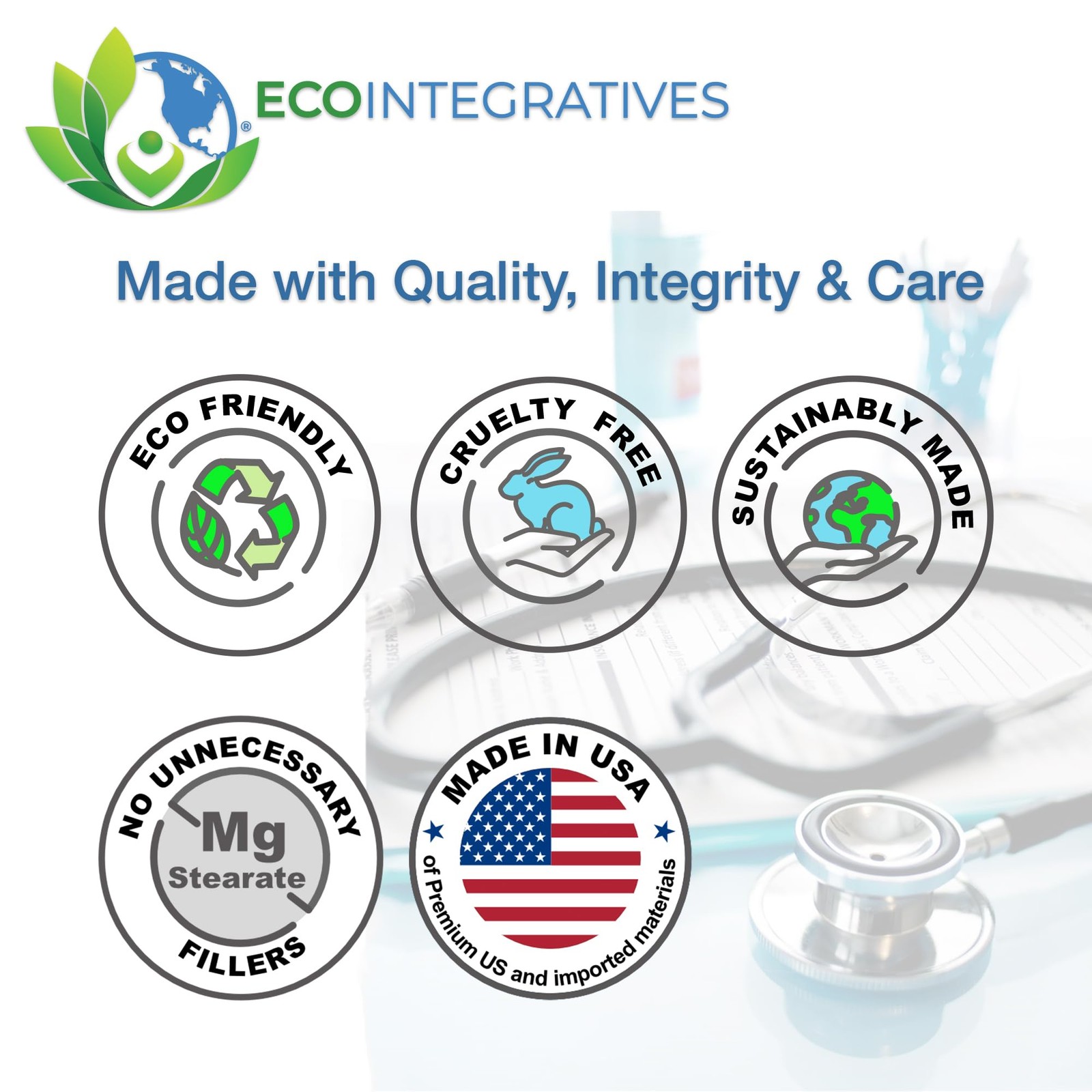 EcoIntegratives Active Folate Methylfolate 5-MTHF – Methylated Folate 1000 mc…
