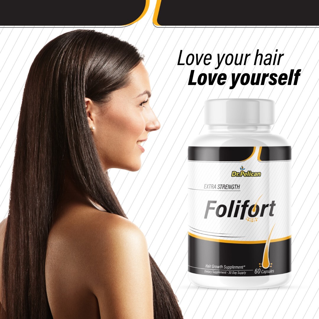 Folifort- Hair Support- 10 Bottles- 600 Capsules