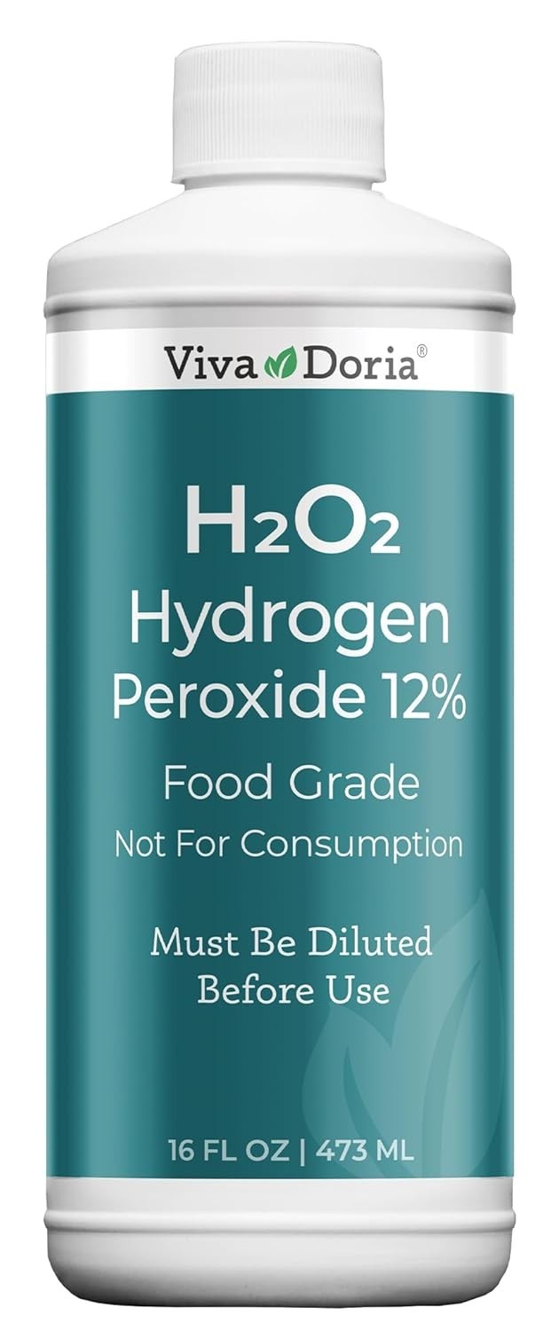 16 Fl Oz Food Grade Hydrogen Peroxide – 12% Concentration, USA Made