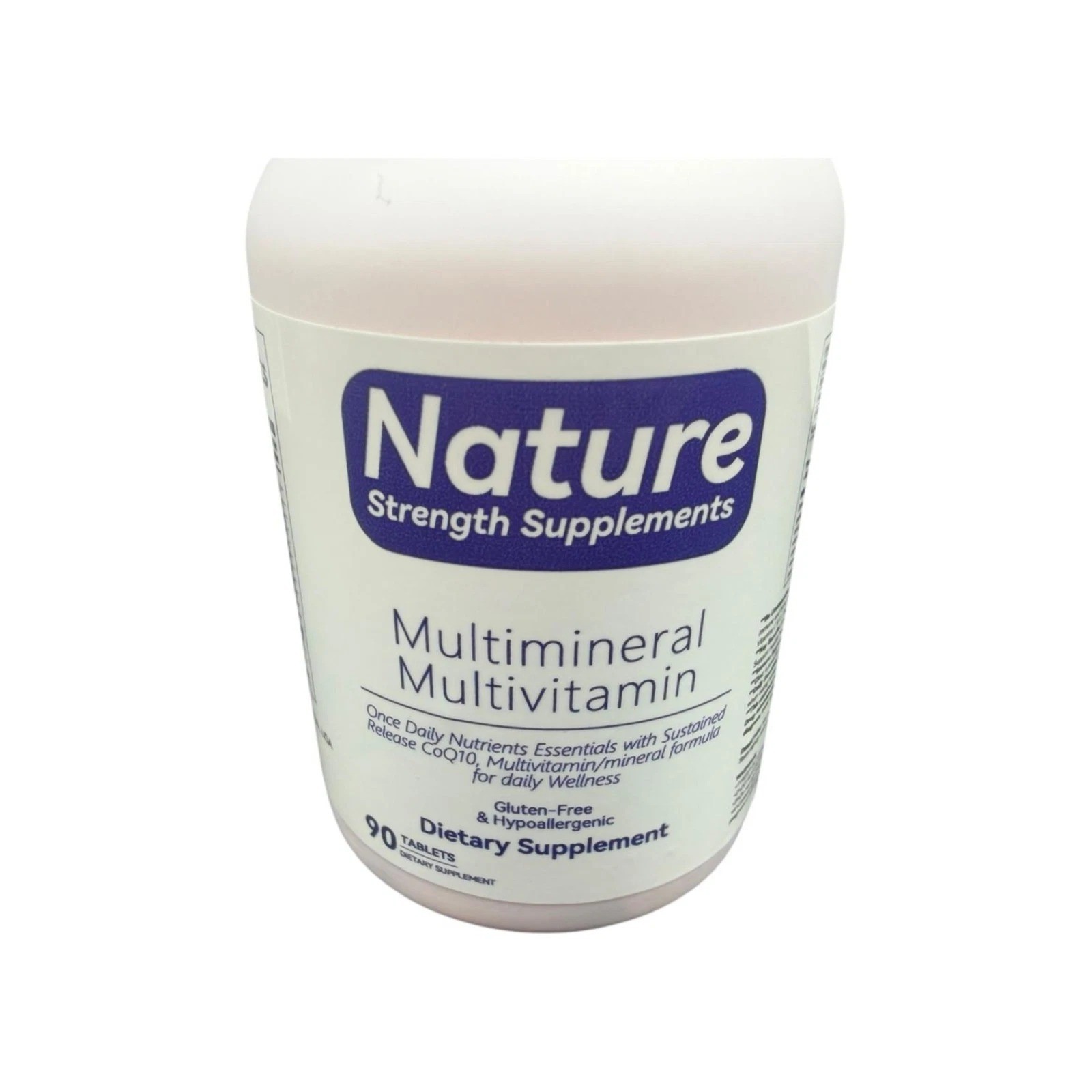 Nature Strength Multimineral Multivitamin 90 Tabs Dietary Supplement Lot 2 01/27