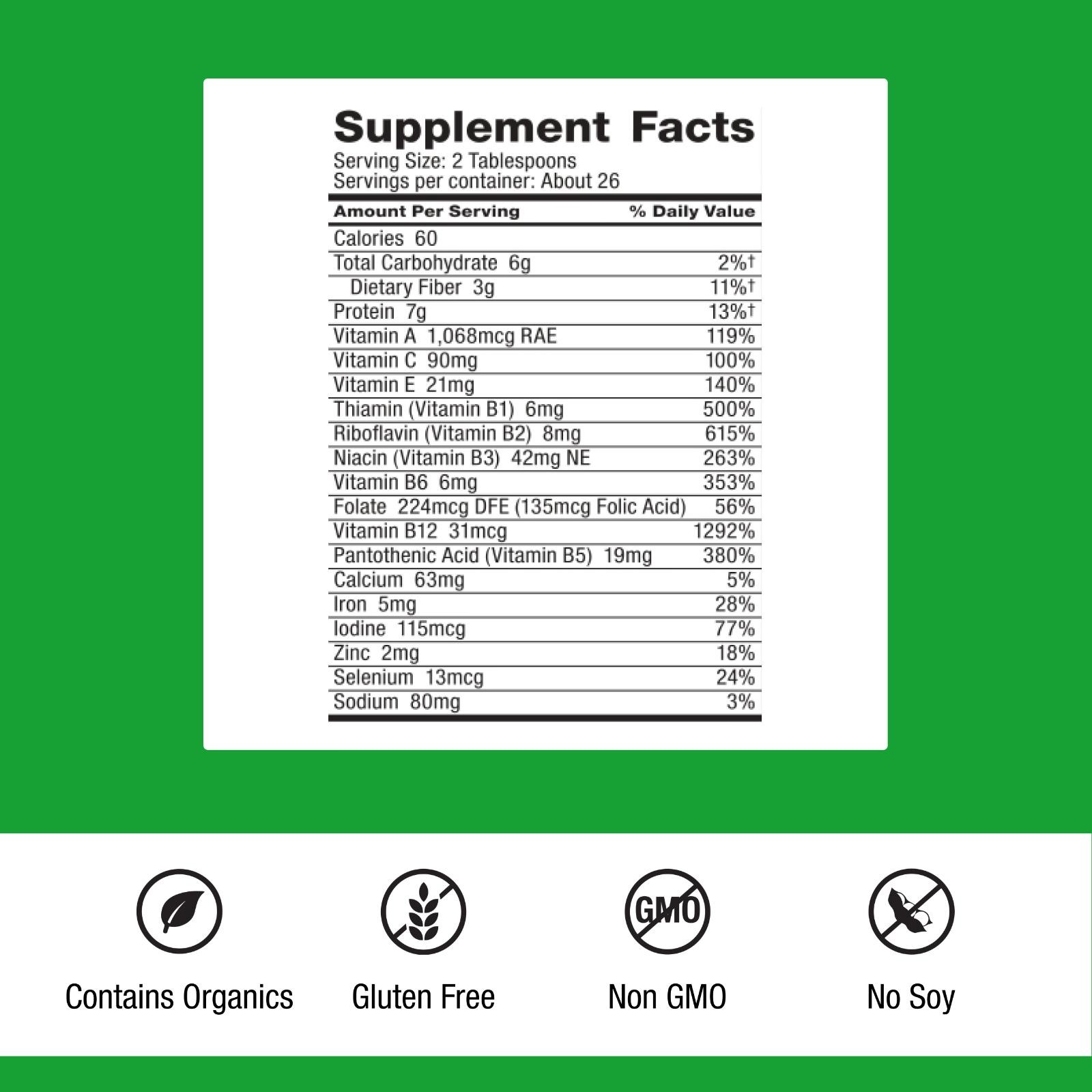 Dr. Schulze’s SuperFood Plus – Daily Nutrition Powder – 14 oz