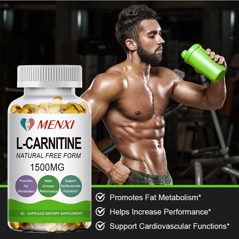 L-Carnitine 1500mg – Fat Burner Weight Loss Antioxidant High Potency Supplement