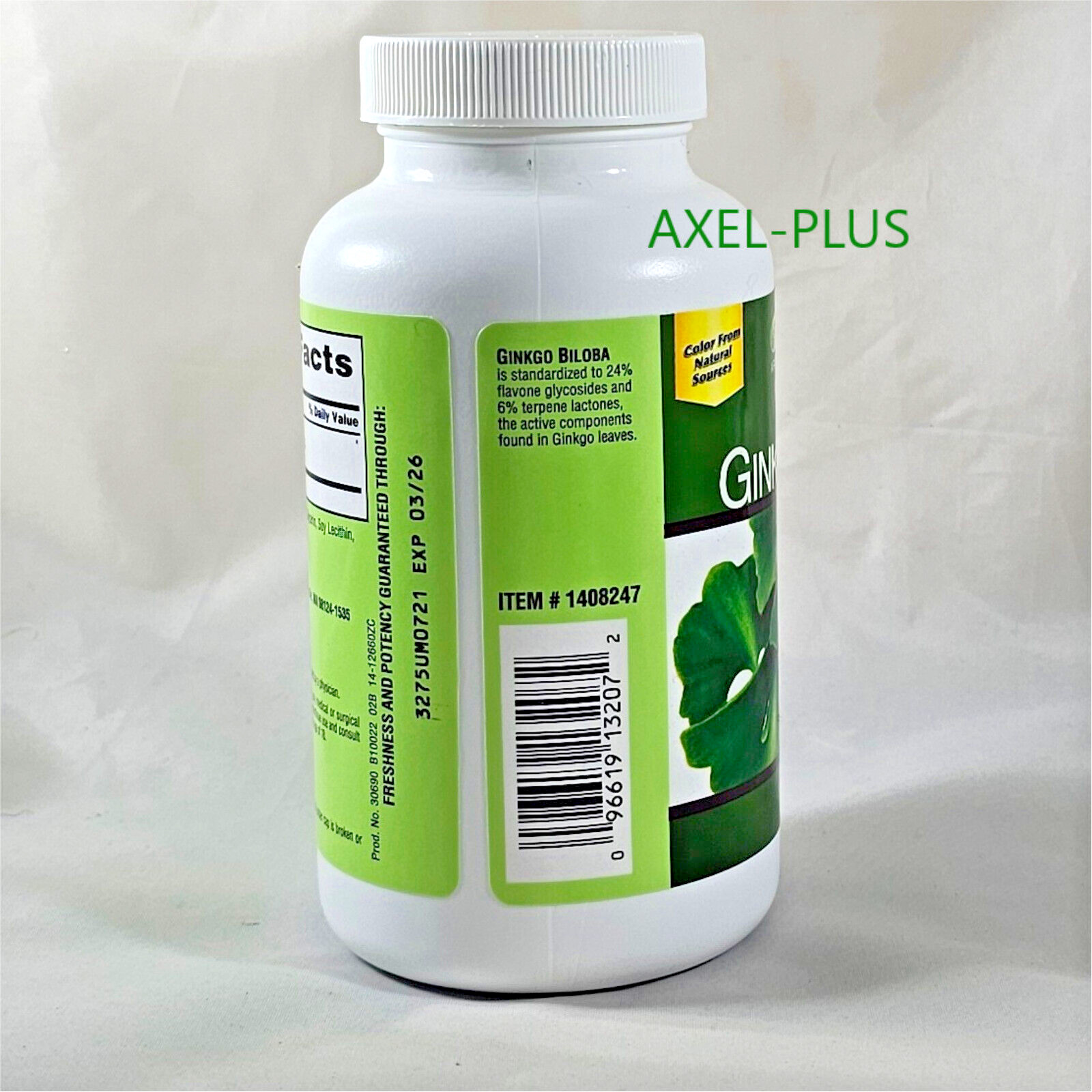 trunature Ginkgo Biloba, 340 Softgels