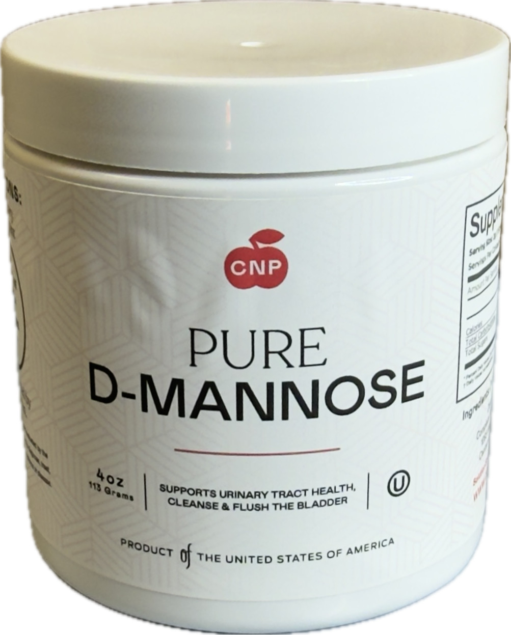 CNP Pure D-Mannose 4 oz | 113 Grams EXP: 03/2028 (New/Unused)