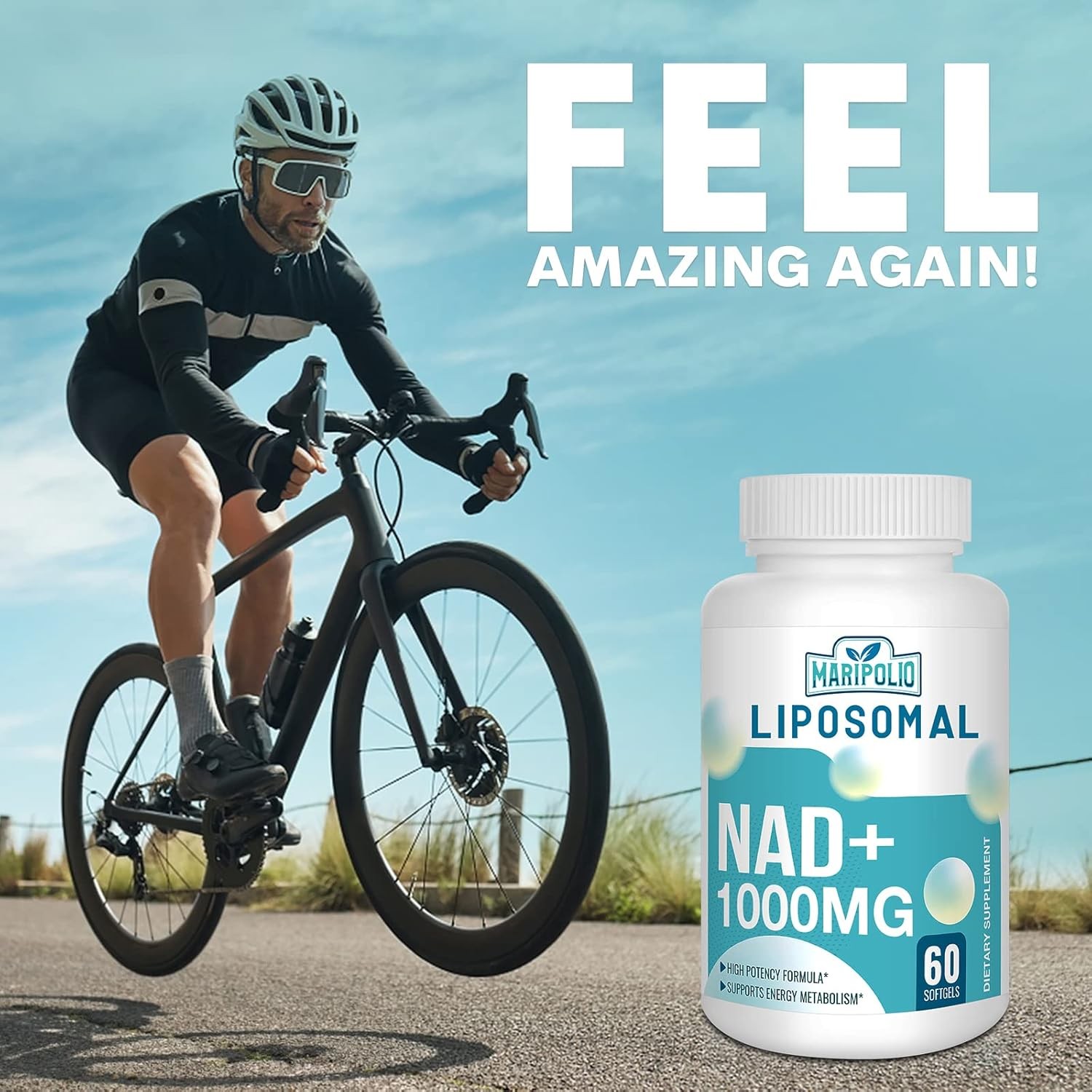 Liposomal Supplement 1000mg – Energy , Brain Function DNA Supporting
