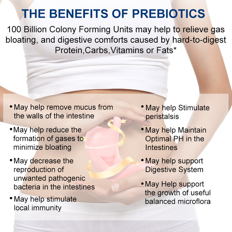 100 Billion Probiotics CFU Potency Gut Health 120 Capsules Probiotic Supplement