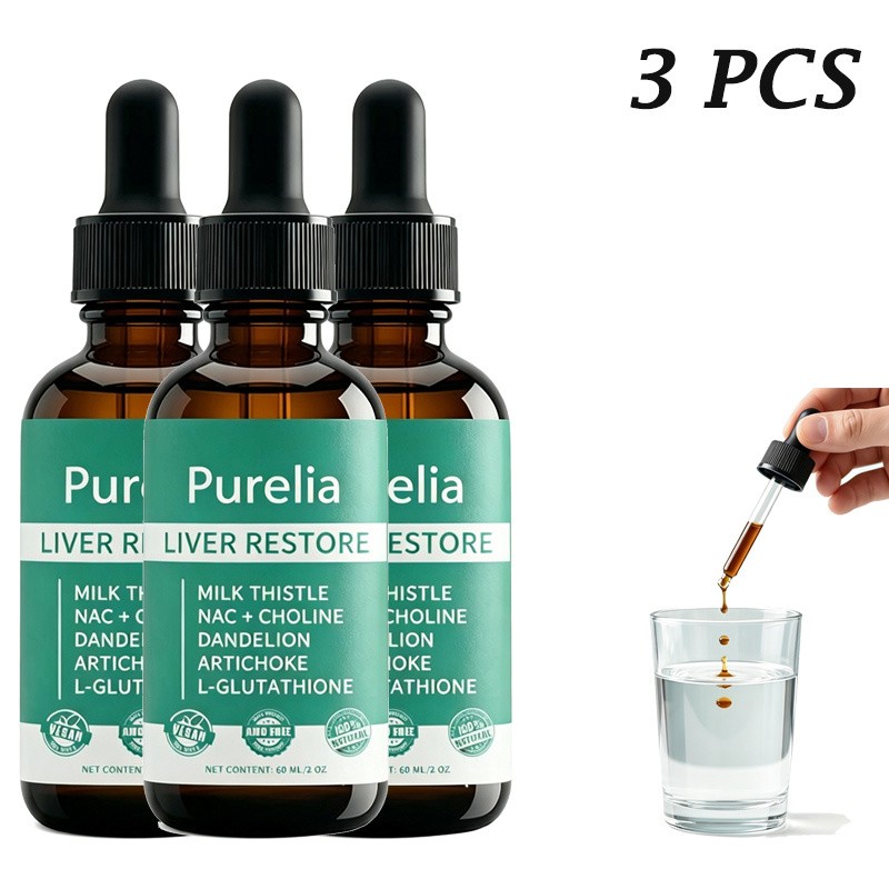 Purelia Liver Restore, full Liver Support Supplement with Milk Thistle, Dand