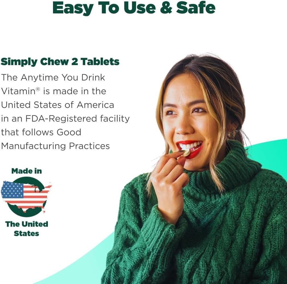 H-PROOF The Anytime You Drink Vitamin Liver Health & Immunity Support with El…