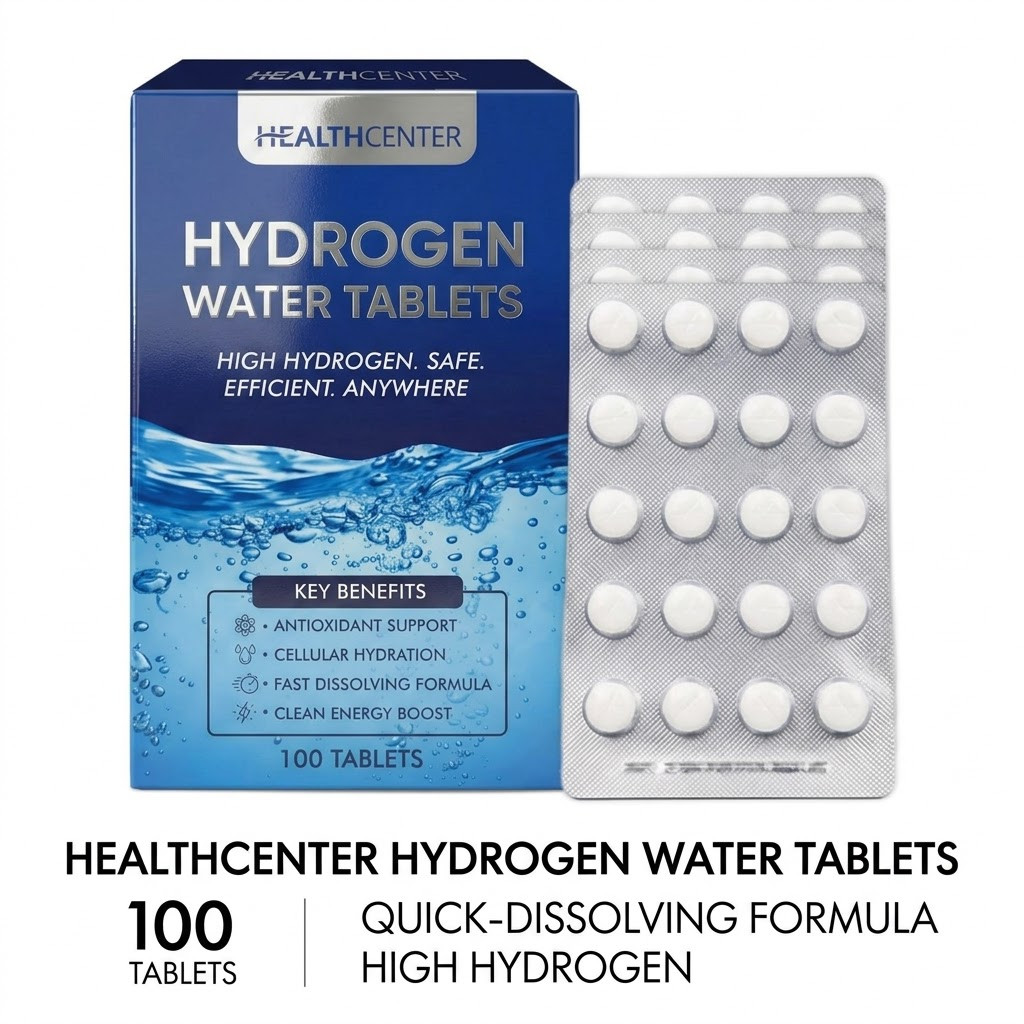 100ct Molecular Hydrogen H2 Tablets Fast Dissolve Magnesium Energy