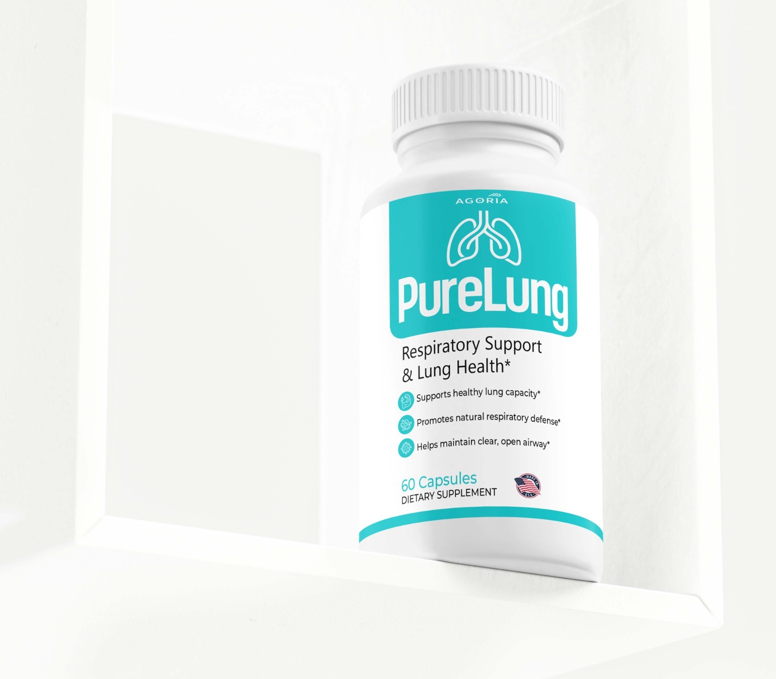 (2 Pack) Pure Lung Advanced Wellness Support, PureLung Health Capsules