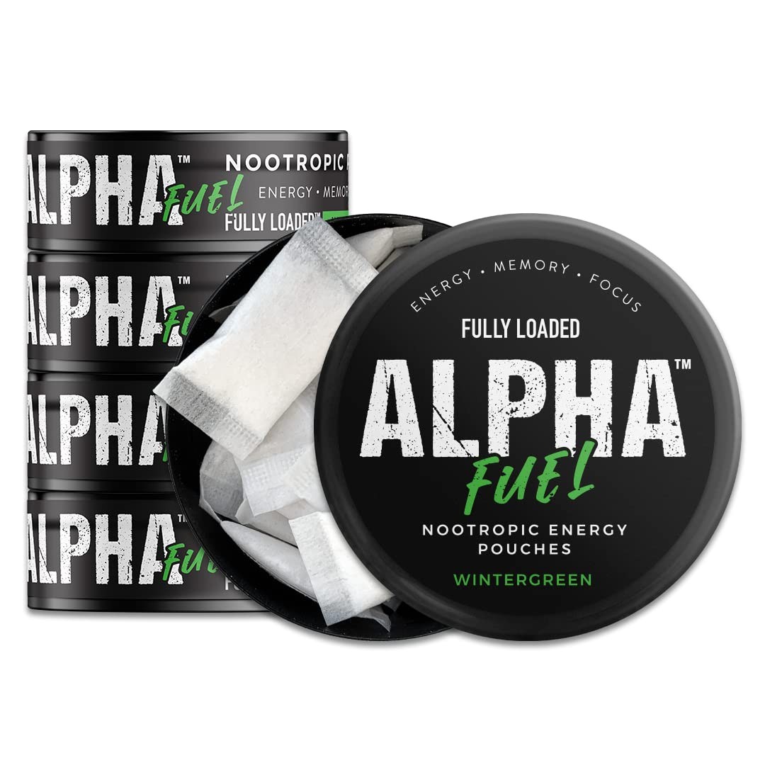 Fully Loaded Alpha Fuel Nootropic Pouches Wintergreen Fuel Nootropic Energy …