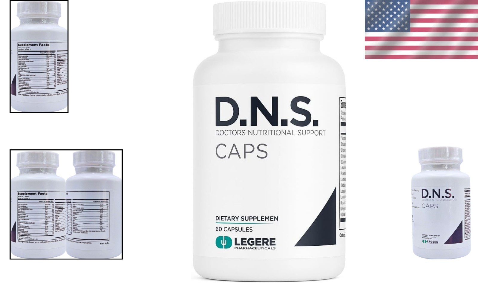 Daily Nutritional Support – DNS 60 Capsules of Vitamins, Minerals & Antioxidants