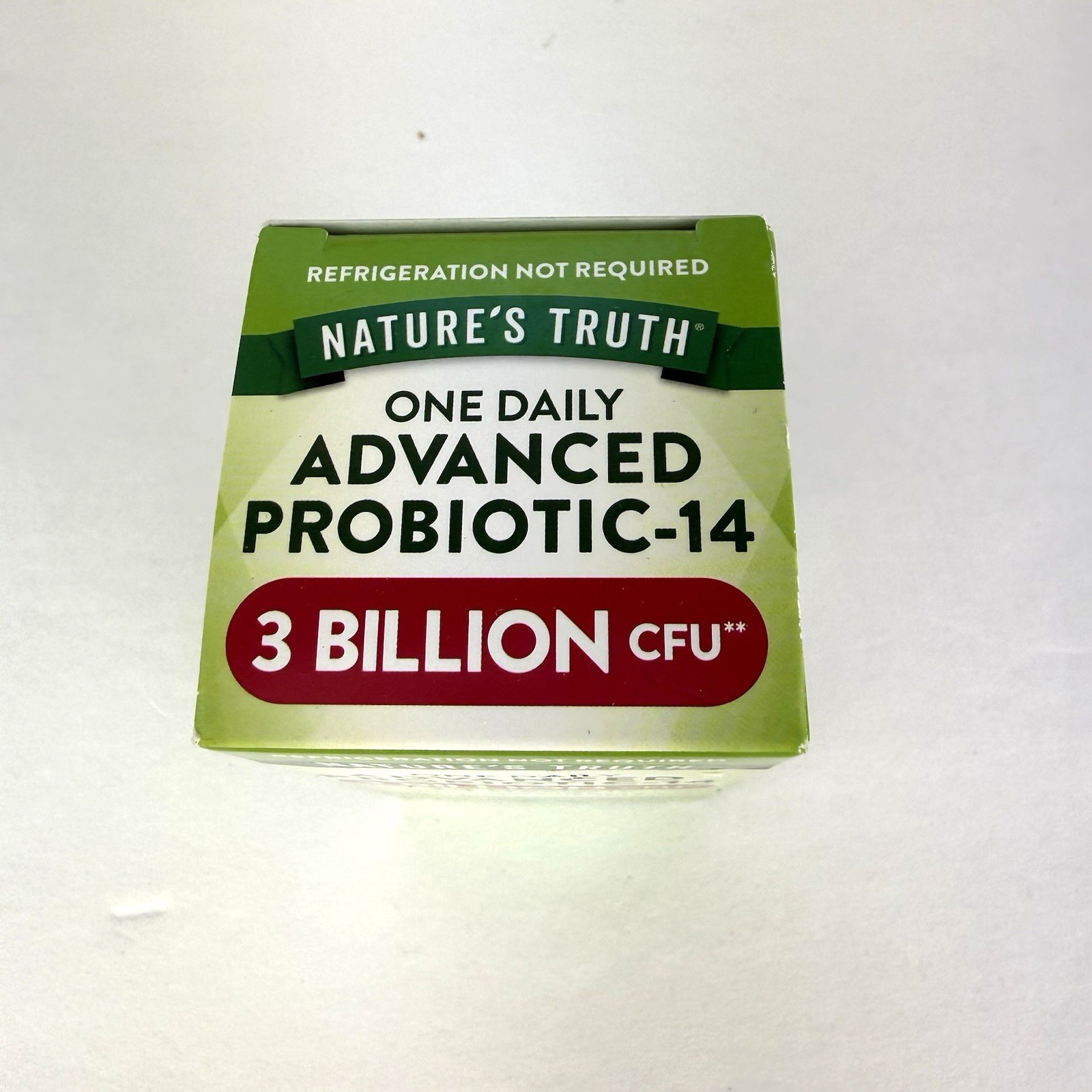 Natures Truth One Daily Advanced Probiotic-14 3 Billion CFU 60 Capsules Exp 5/27