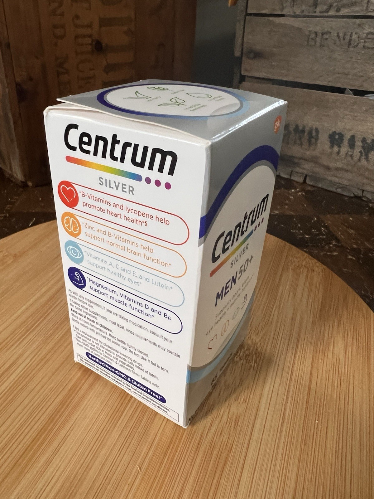 Centrum Silver Men 50+ Multivitamin/Multimineral, 65 Tablets DKL Quality
