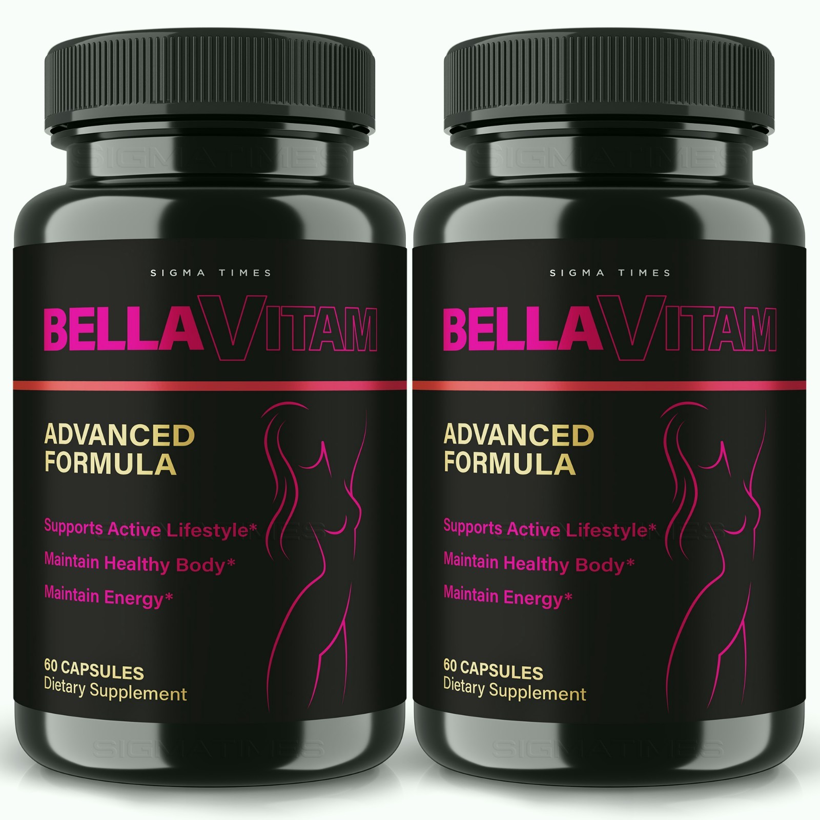 BellaVitam Capsules, Daily Nutritional Supplement for Body Wellness – 2 Pack