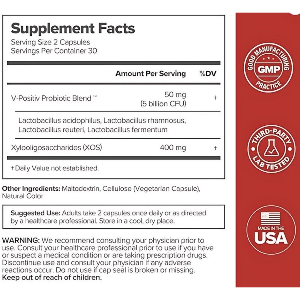 NEW URO Women’s Prebiotic & Probiotic pH Odor Intimate Balance 60 Capsules