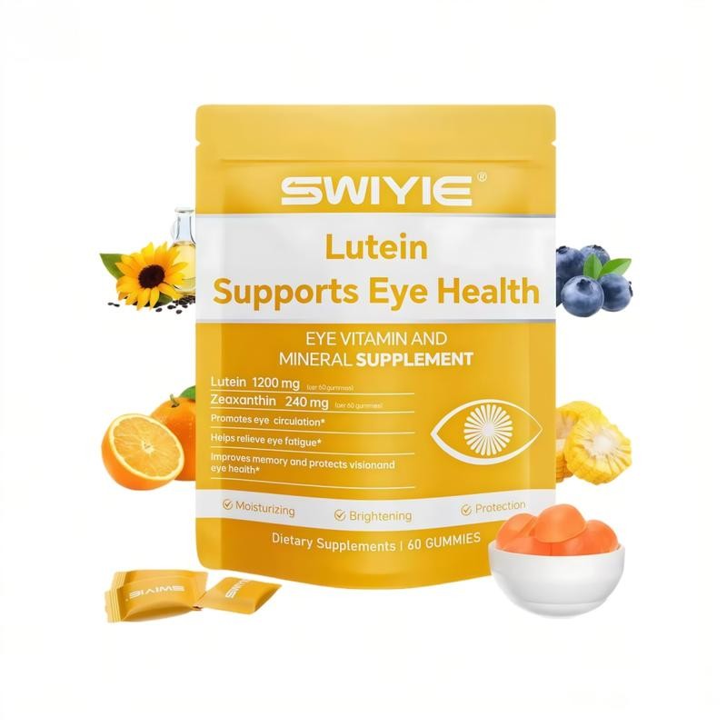 Improved Eye Health Supplement with Lutein 60 Ct, eye vitamin and mineral 1200mg