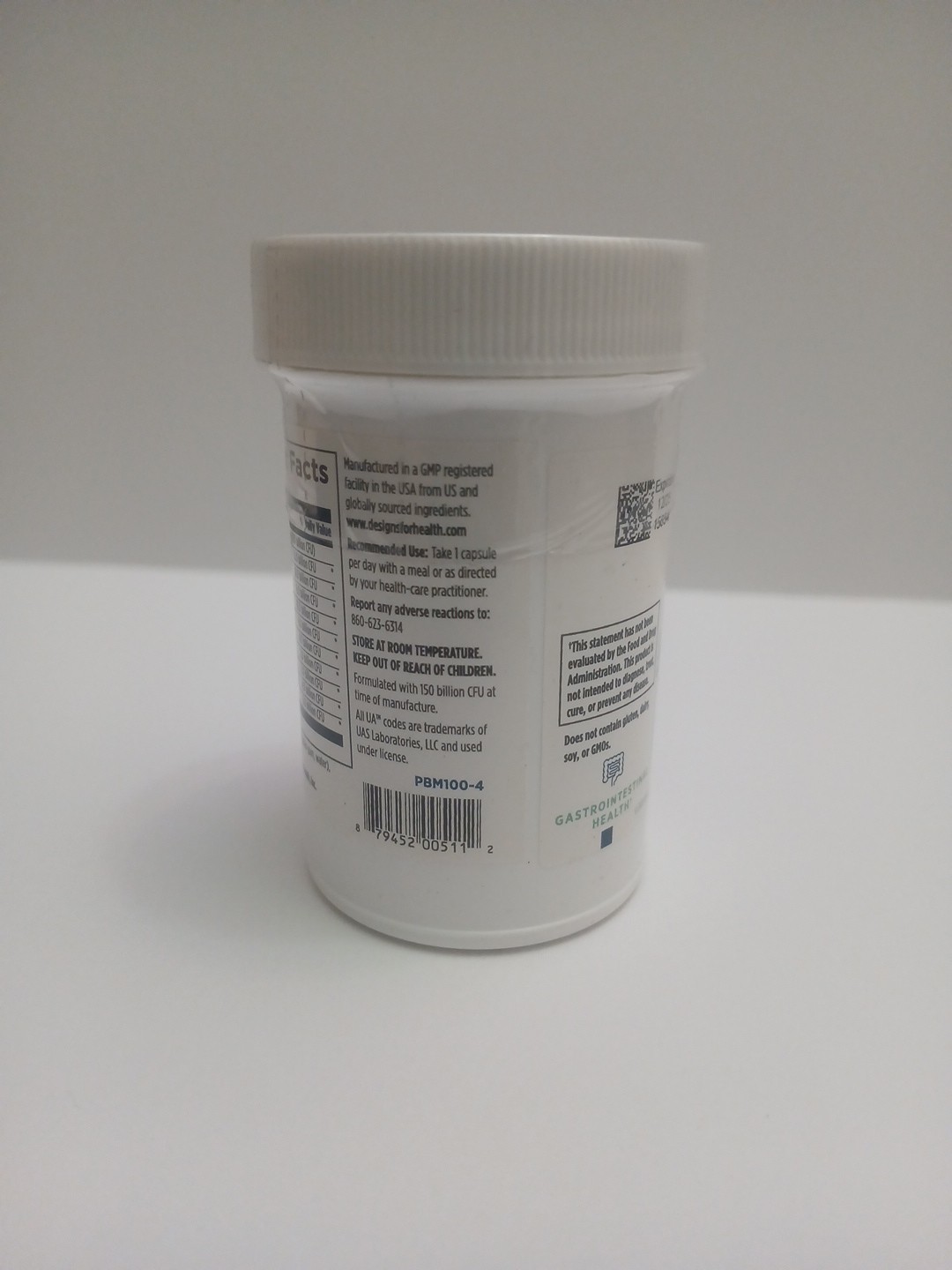 designs for health probio med 100 Sealed 30 capsules Exp:12/2025. #409