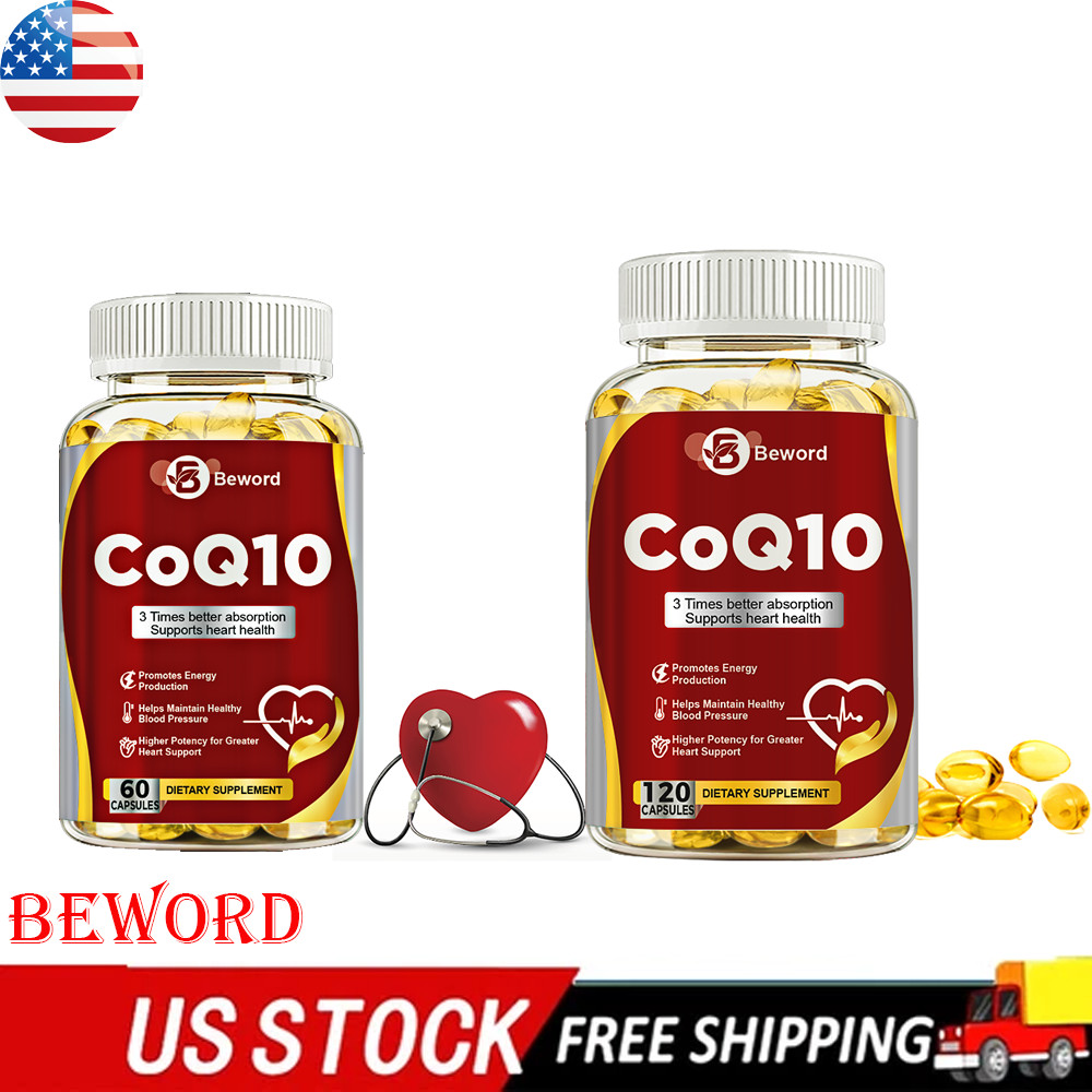 Coenzyme Q-10 300mg Antioxidant,Heart Health Support,Increase Energy,Stamina MX
