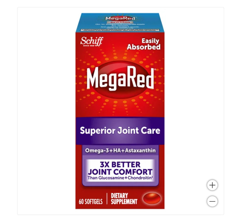 Exp. 05/2025 ~ GENUINE AUTHENTIC Schiff MegaRed Superior Joint Care 60 Softgels