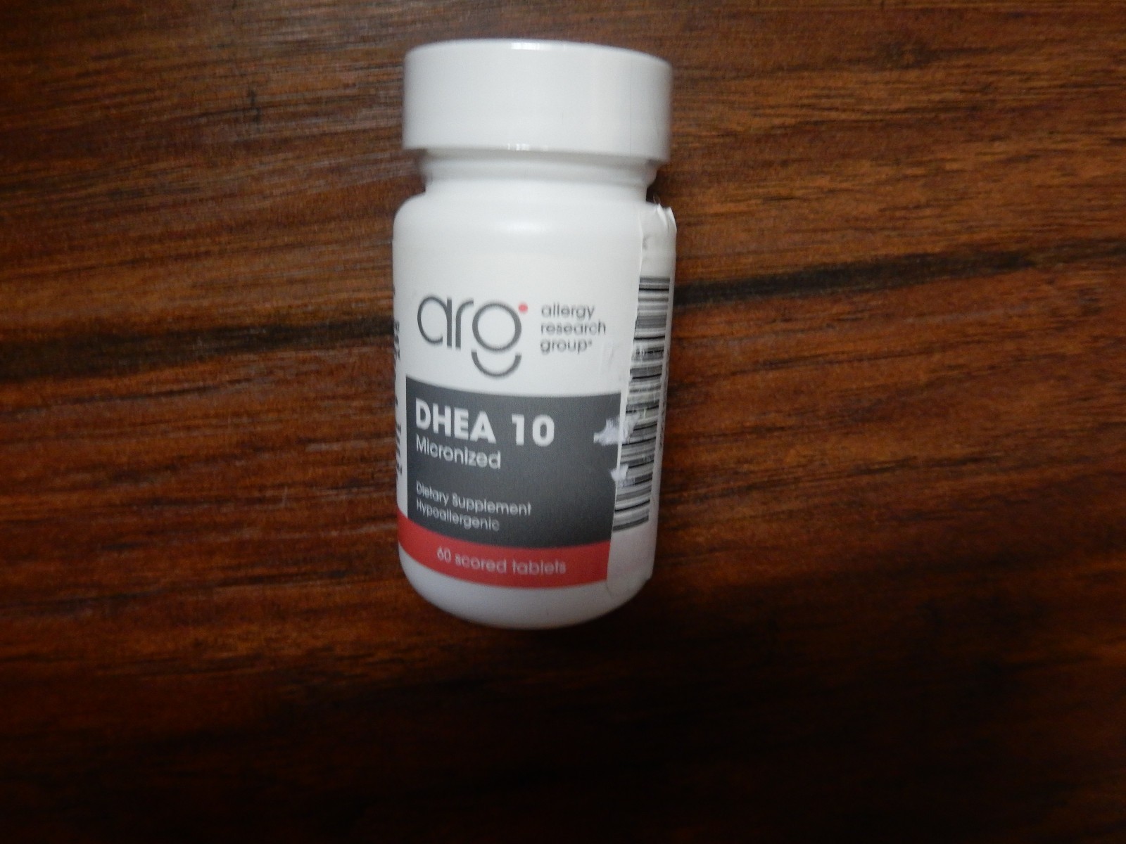 Allergy Research Group DHEA 10, 60 Tablets- NEW SEALED