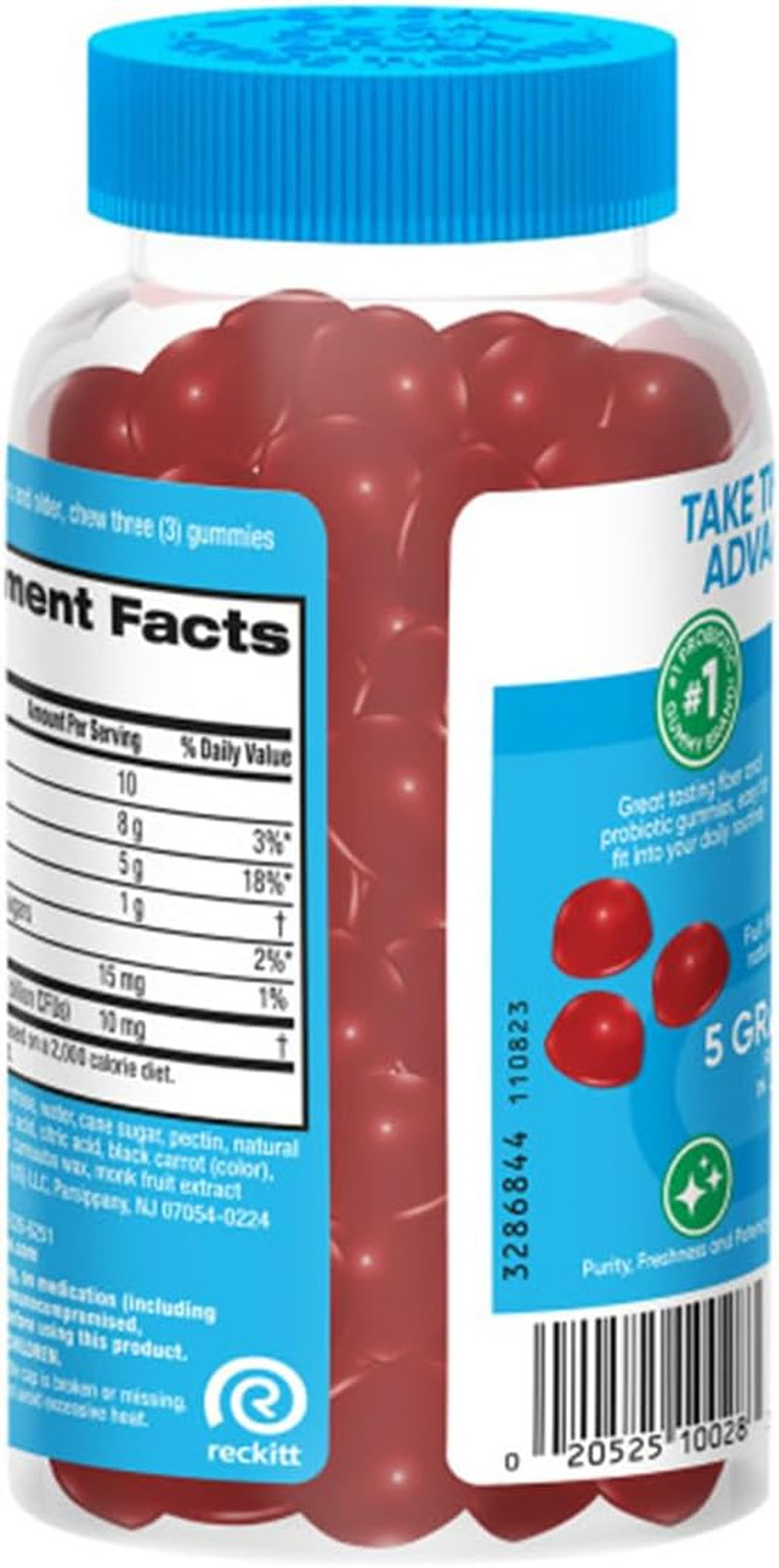 Digestive Advantage Prebiotic Fiber Supplement (60 Count x2 Pack) EXP:01/27