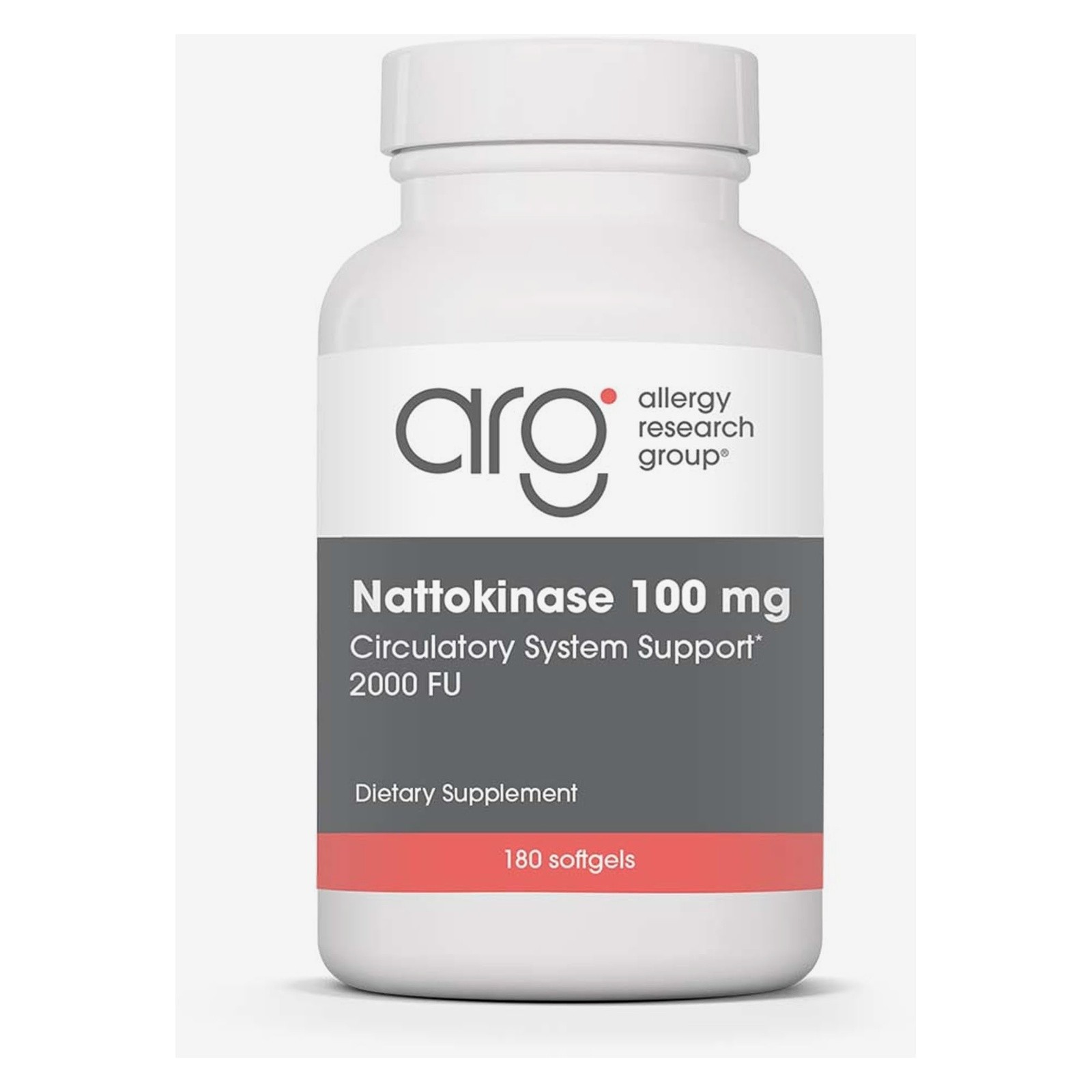 Allergy Research Group Nattokinase 100 mg – Circulation Support 180ct 180 Caps
