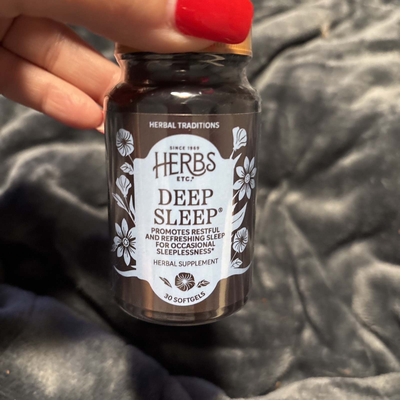 Herbs Etc. Deep Sleep Soft Gels – 30 Count (Pack of 1)