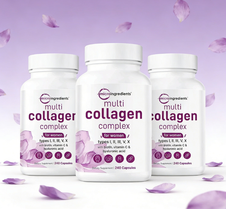 Micro Ingredients Multi Collagen Complex, 240 Capsules