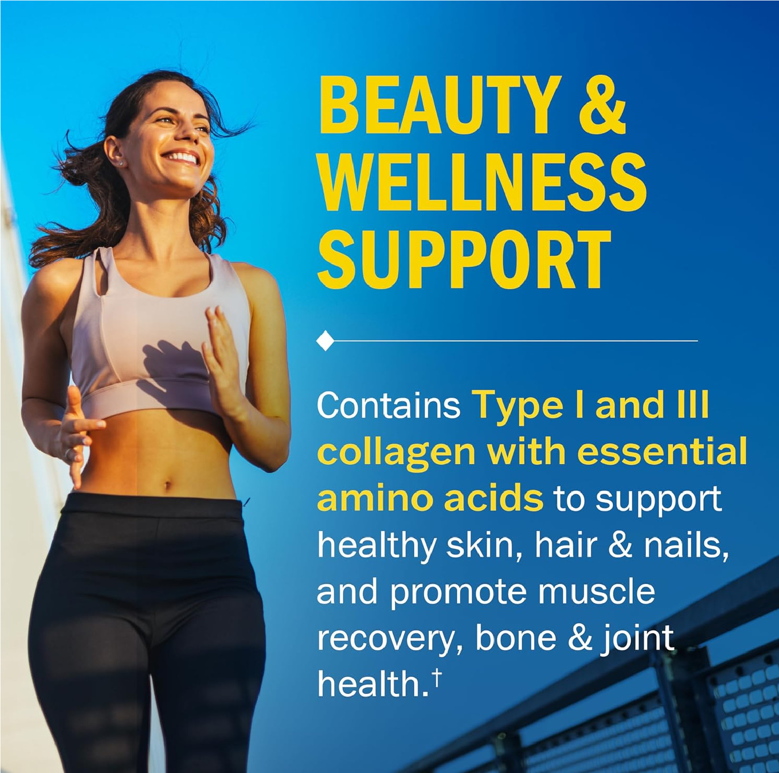Multi Collagen Protein, Amino Acids, Unflavored, 16 oz Free Shipping