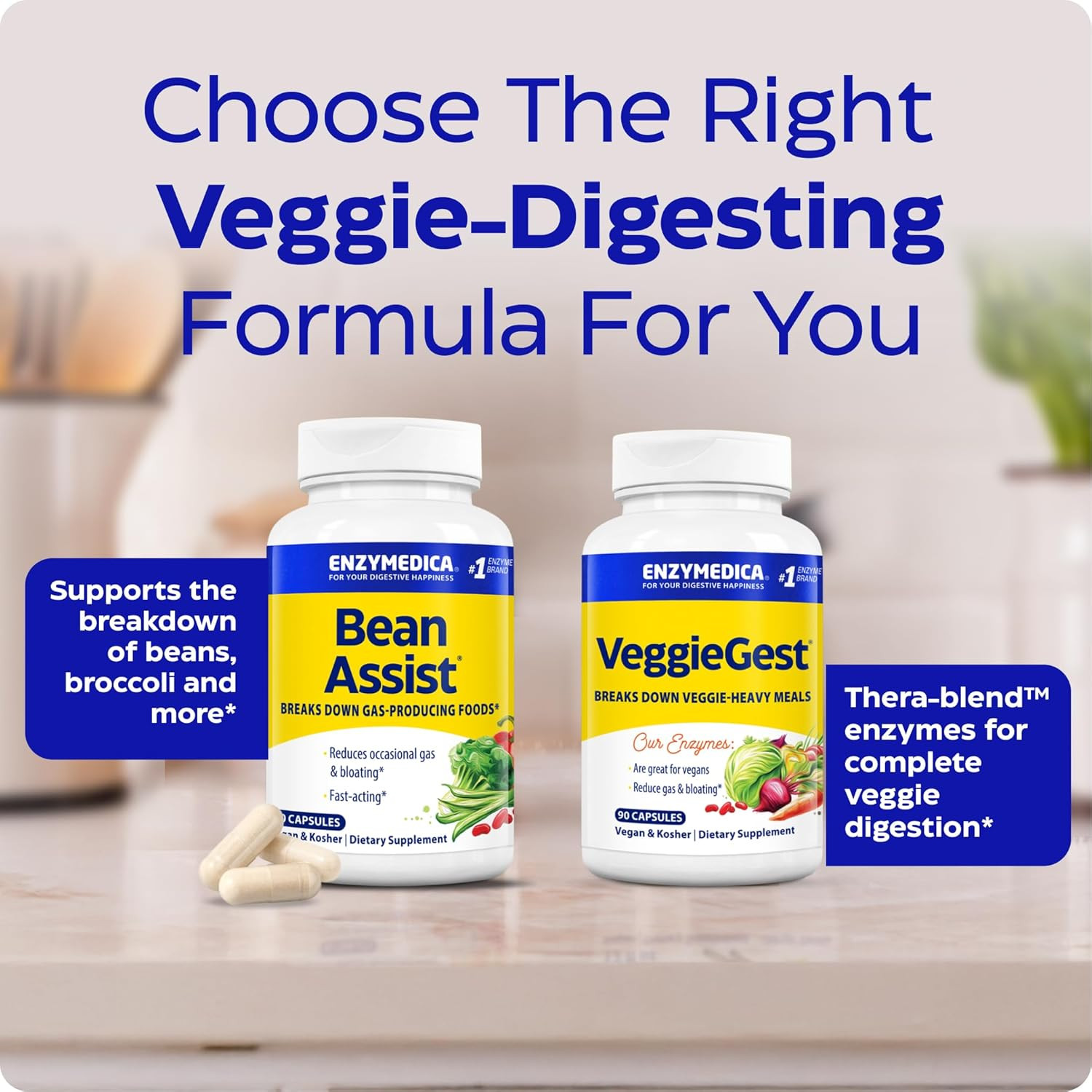, Beanassist, Alpha Galactosidase Enzyme for Digestive Support, Reduces Occasion